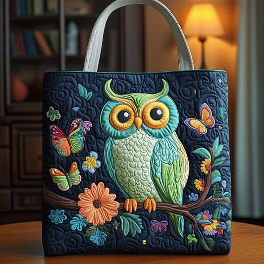 The Night Owl Quilted Tote