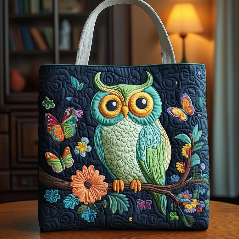 The Night Owl Quilted Tote