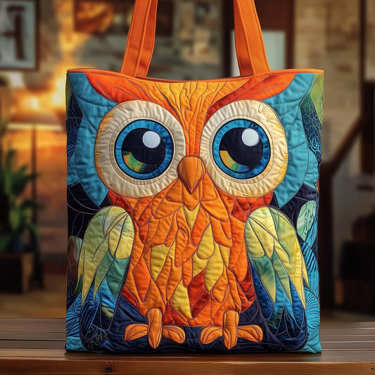 Everyday Colorful Owl Tote Bag