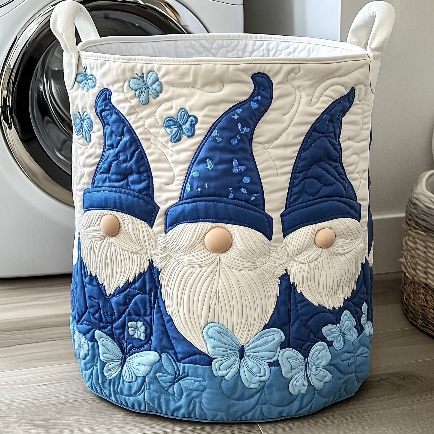 Gnome Laundry Basket Tote Bag