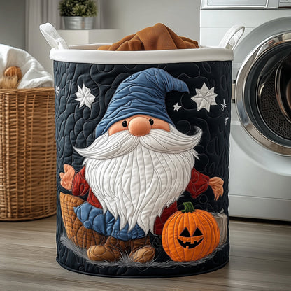 The Gnome Quilted Laundry Basket Tote M345