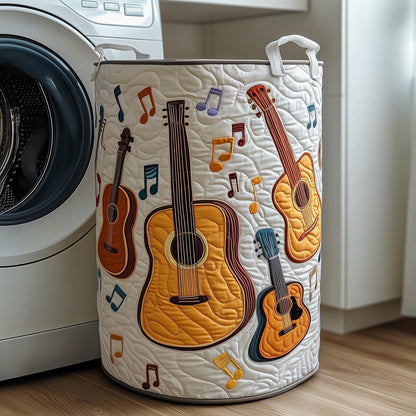 Guitar La La Quilted Tote