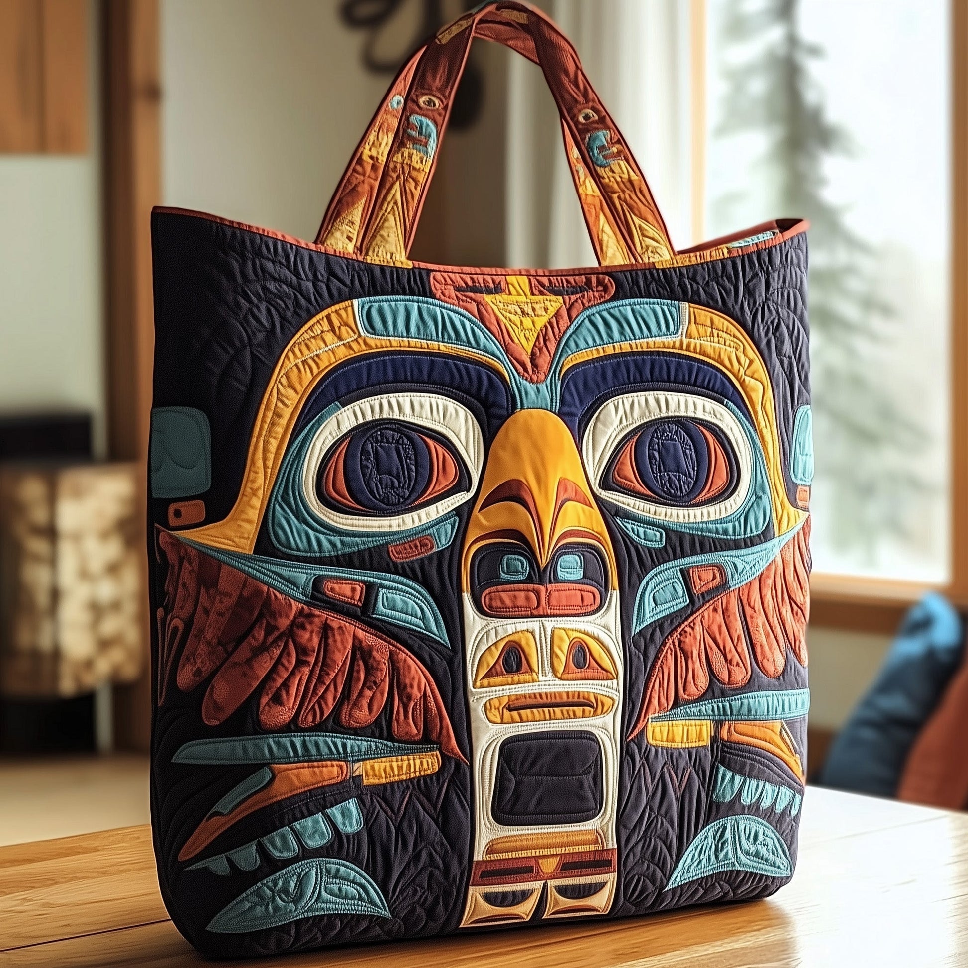The Totem Spirit Quilted Tote