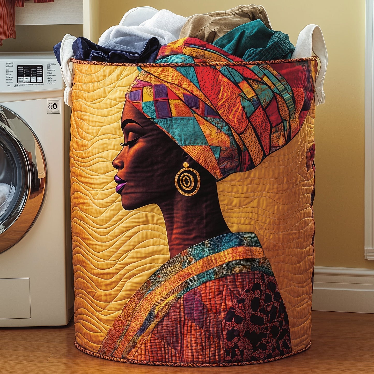 Sunlit Majesty Laundry Quilted Tote