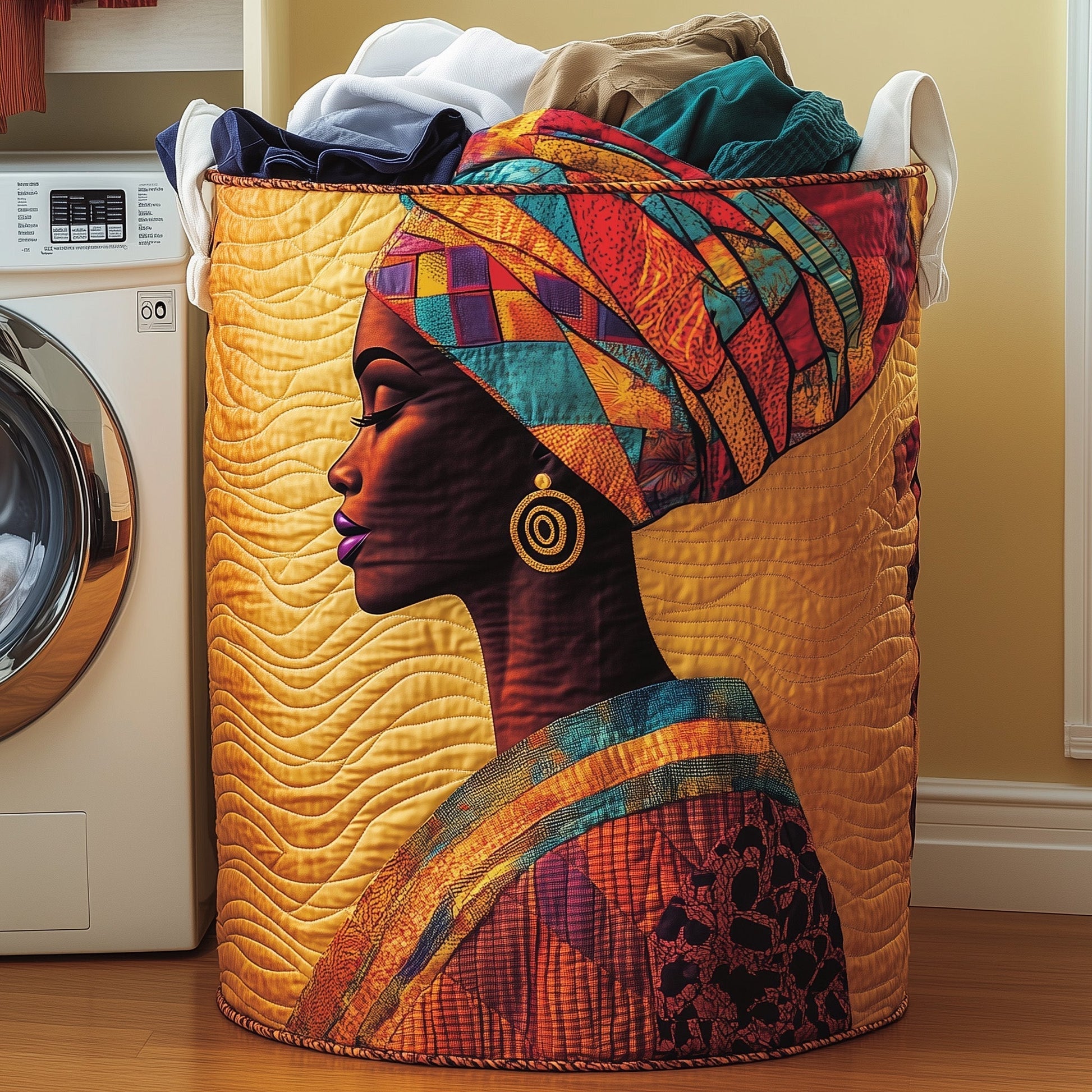 Sunlit Majesty Laundry Quilted Tote