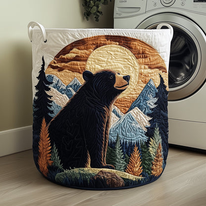 Forest Bear Laundry Tote Bag