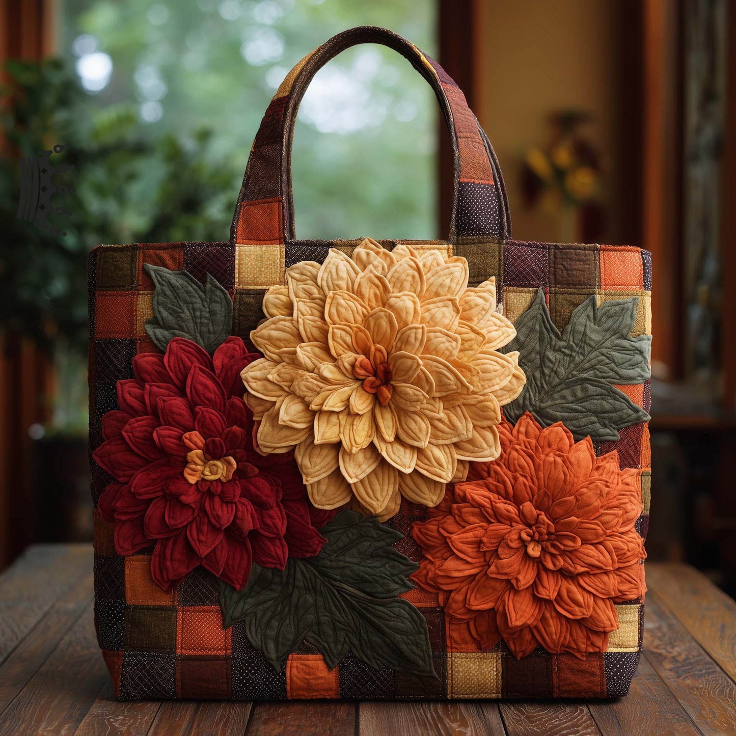 The Dahlia Patchwork Quilted Tote