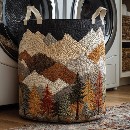 The Forest Quilted Laundry Basket GFTOYC54 Tote