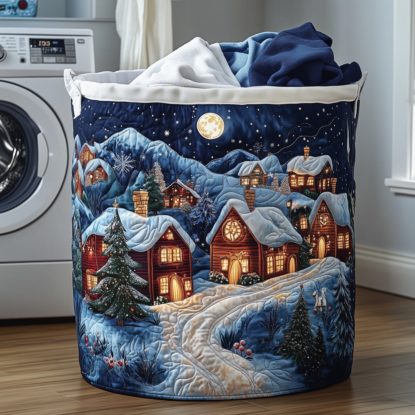 Everyday Christmas Tree Quilted Tote