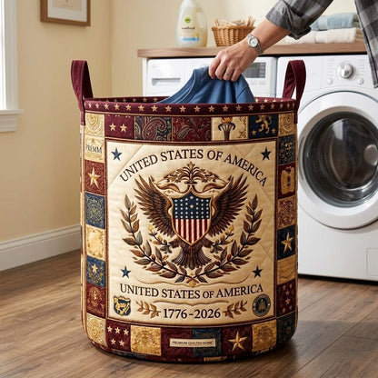 Herritage Patch Laundry Quilted Tote