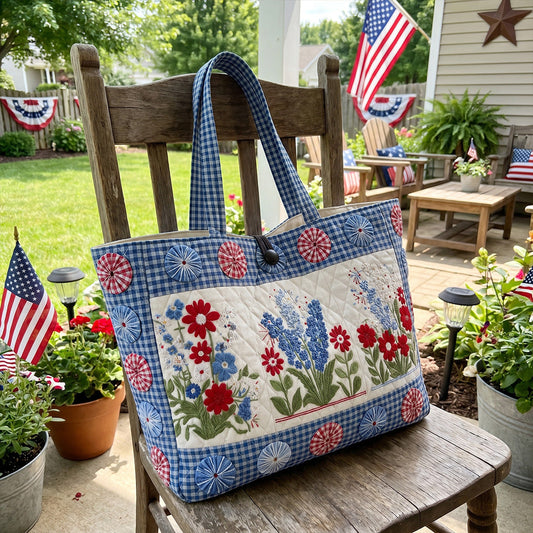 The Heartland Harmony Quilted Classic Tote