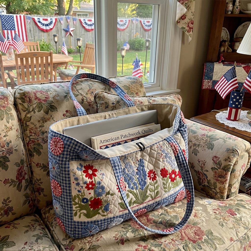 The Heartland Harmony Quilted Classic Tote