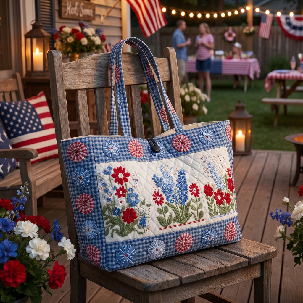 The Heartland Harmony Quilted Classic Tote