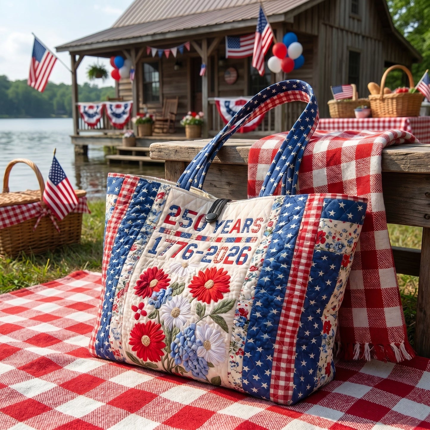 The Heritage And Pride Quilted Classic Tote