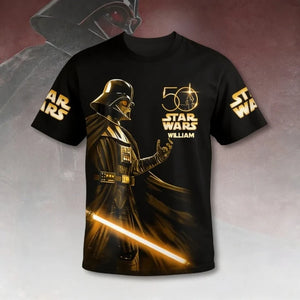 Galactic Saga 50th Anniversary - Personalized All Over Shirt - MNPS0101STW