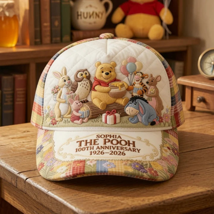 Honey Bear Celebrate 100 Years Of Friendship - Personalized Classic Cap - NSK10078