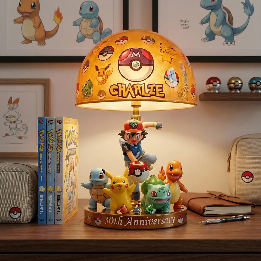 Monster Trainer Celebrate 30th Anniversary - Personalized Monster Trainer Acrylic LED Night Light - MNPS0302AP