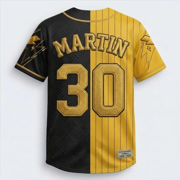 Celebrate 30 Years Of Catching Them All - Personalized Baseball Jersey - MNPS0402NL