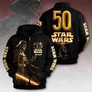 Galactic Saga 50th Anniversary - Personalized All Over Shirt - MNPS0101STW