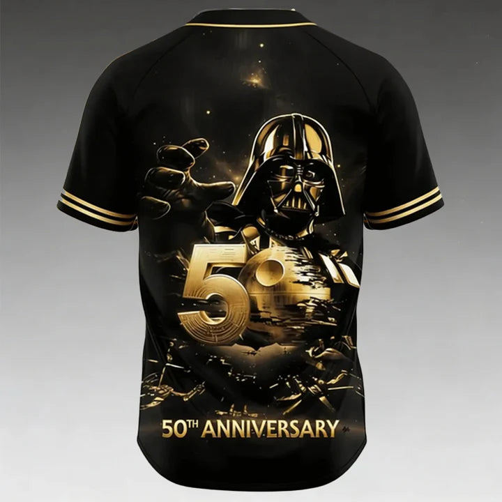 Galaxy Star Celebrate 50 Years Of Legend - Personalized Baseball Jersey - MNPS01BJ