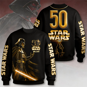 Galactic Saga 50th Anniversary - Personalized All Over Shirt - MNPS0101STW