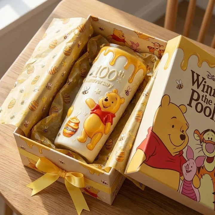 Honey Bear 100th Anniversary - Personalized Tumbler With Handle | MNPT01001