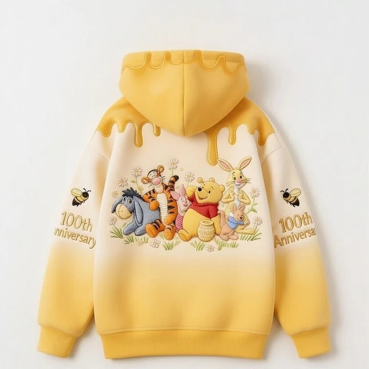 Honey Bear Celebrating A Century Of Friendship - Personalized Mouse All Over Shirt - MNPS0108