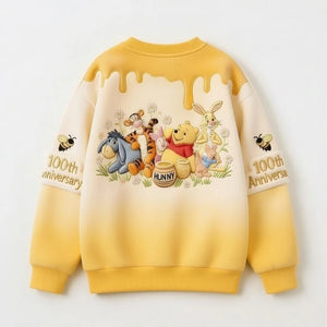 Honey Bear Celebrating A Century Of Friendship - Personalized Mouse All Over Shirt - MNPS0108