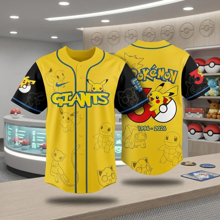 Celebrate 30th Anniversary - Personalized Baseball Jersey - MNPS0317NL