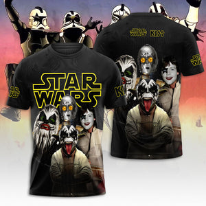 Kiss Band x Star Wars 3D Apparel – 2083 MNPST1617