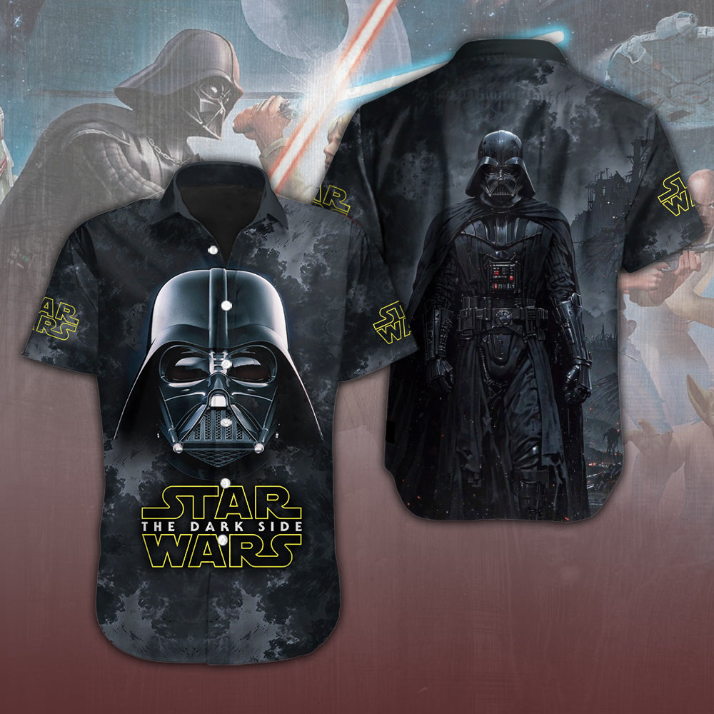 Star Wars Short Sleeve Button-Down Shirt – 2096.7 MNPST1178