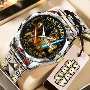 Star Wars Alloy Luxury Quartz Watch – MNPST1206
