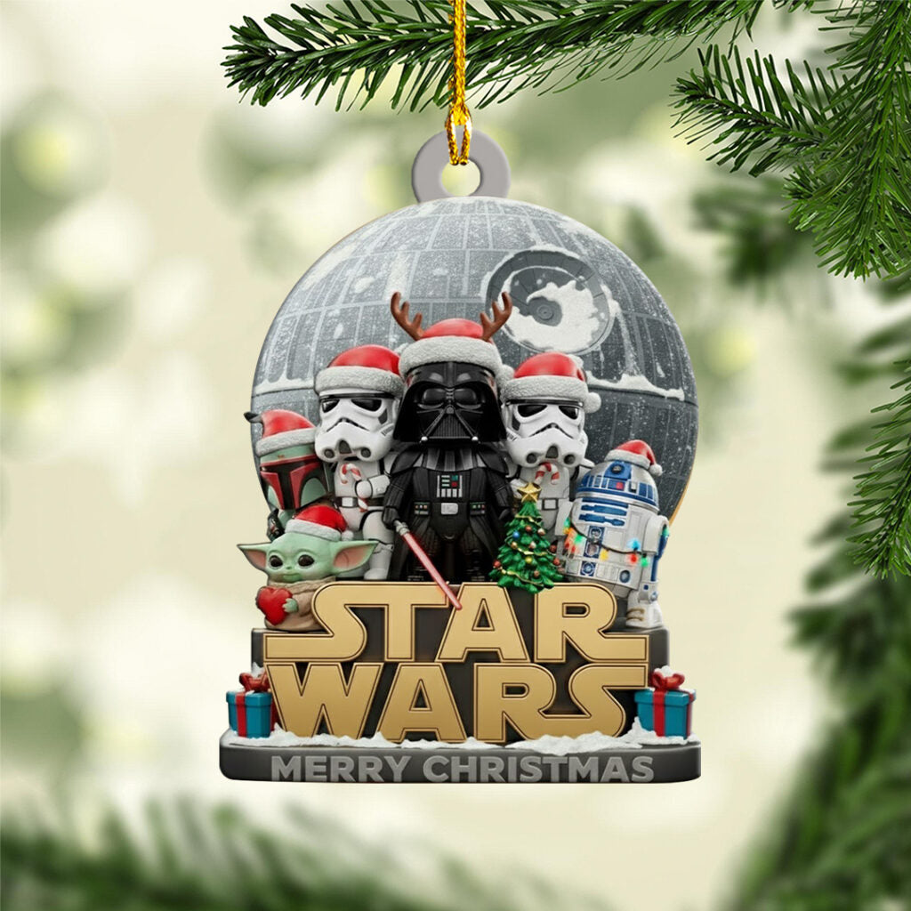 Star Wars Custom Shape 2-sided Acrylic Ornament – MNPST0760