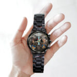 Star Wars Black Stainless Steel Watch – MNPST0405