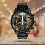 Star Wars Black Stainless Steel Watch – MNPST0405