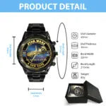 Star Wars Black Stainless Steel Watch – MNPST0386