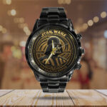 Star Wars Black Stainless Steel Watch – MNPST0385