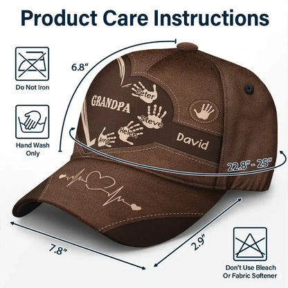American Football Game Day – Personalized Vintage Classic Cap - NSK10123