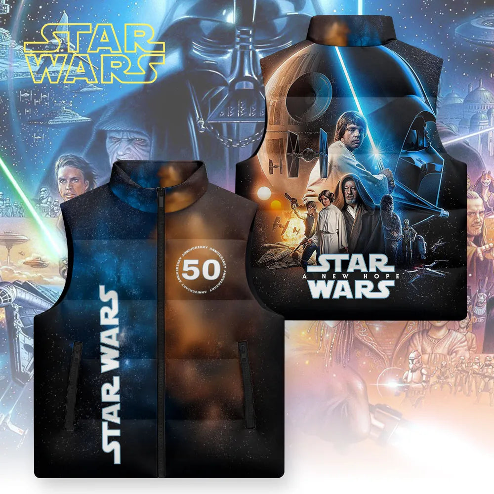 Star Wars 3D Sleeveless Down Jacket – MNPST0856