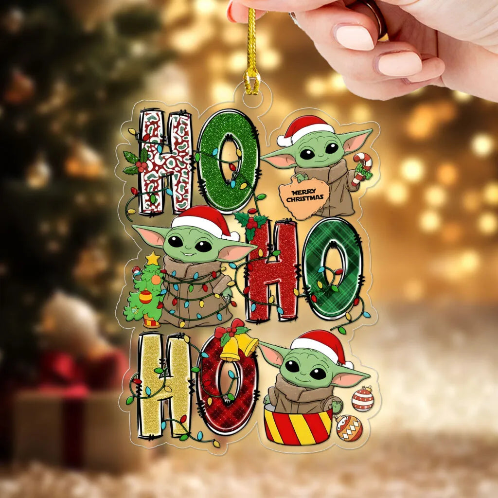 Star Wars Custom Shape Clear 1-sided Acrylic Ornament – MNPST0880