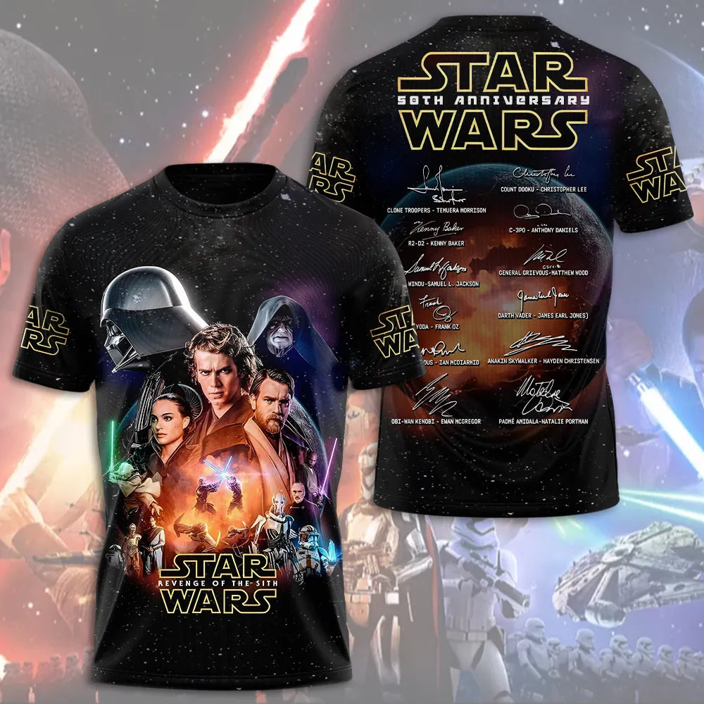 Star Wars 50th Anniversary 3D Apparel – MNPST0967