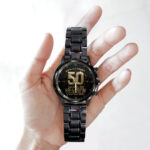 Star Wars 50th Anniversary Black Stainless Steel Watch – MNPST1006