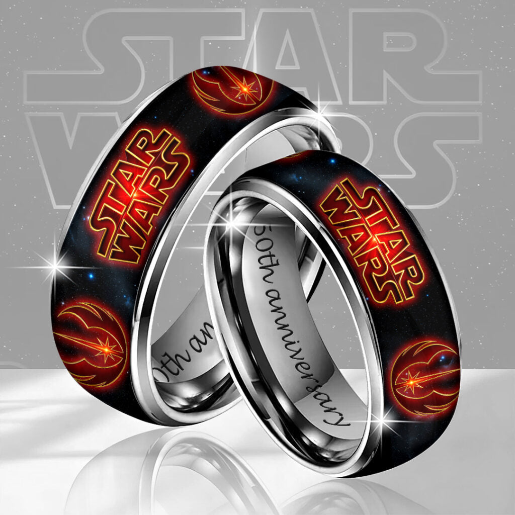 Star Wars 50th Anniversary 2027 Custom Alloy Ring – MNPST1198