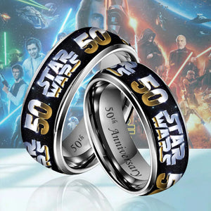 Star Wars 50 Years Anniversary 2027 Custom Alloy Ring – MNPST1154