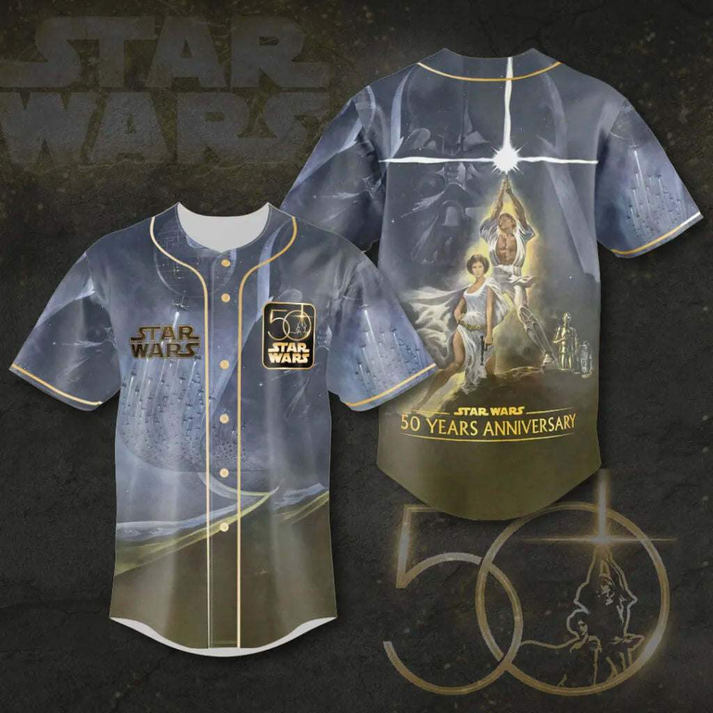 Star Wars 50th Anniversary Baseball Jersey – MNPST0940