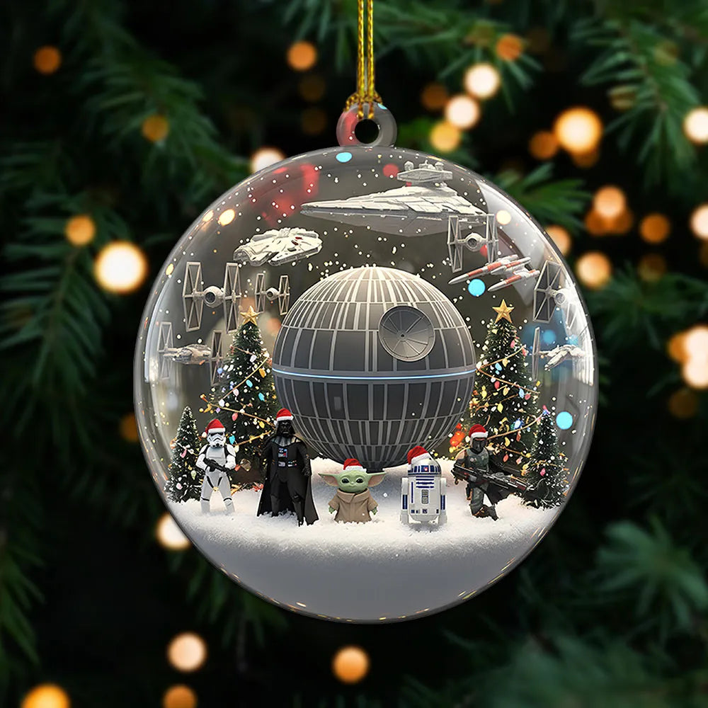 Star Wars Christmas Custom Shape 2-side Printed Acrylic Ornament – MNPST1041