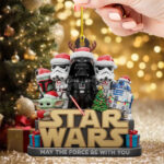 Star Wars x Christmas Custom Shape 2-sided Acrylic Ornament – MNPST0954
