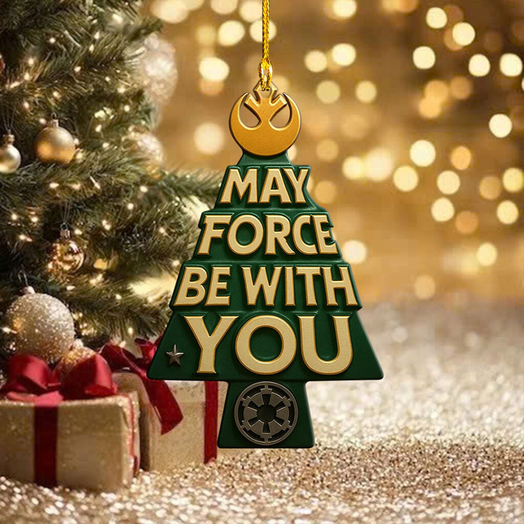Star Wars x Christmas Custom Shape 2-sided Acrylic Ornament – MNPST0952
