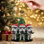 Star Wars x Christmas Custom Shape 2-sided Acrylic Ornament – MNPST0953