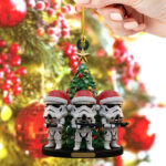 Star Wars x Christmas Custom Shape 2-sided Acrylic Ornament – MNPST0953